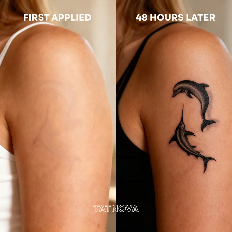 Alphabet Number Series Tattoo