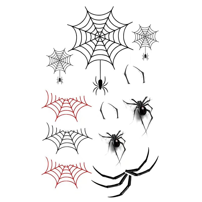 Spider Web Series Tattoo