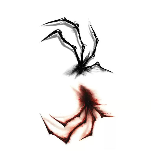 Abstract Branches Blood Tattoo