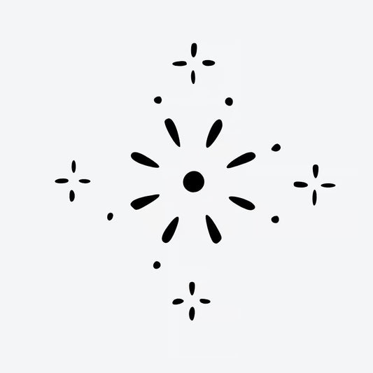 Radiant Starburst Tattoo