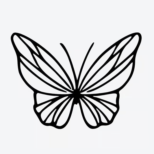 Elegant Butterfly Tattoo