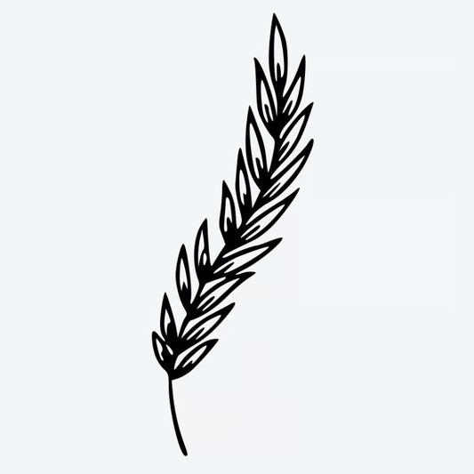 Botanical Leaf Design Tattoo