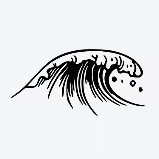 Ocean Wave Tattoo