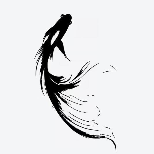 Goldfish Flow Tattoo