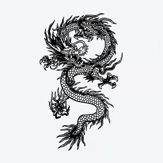 Mythical Dragon Tattoo
