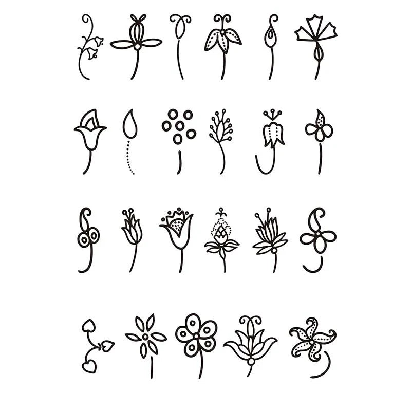 Floral Design Series Tattoo