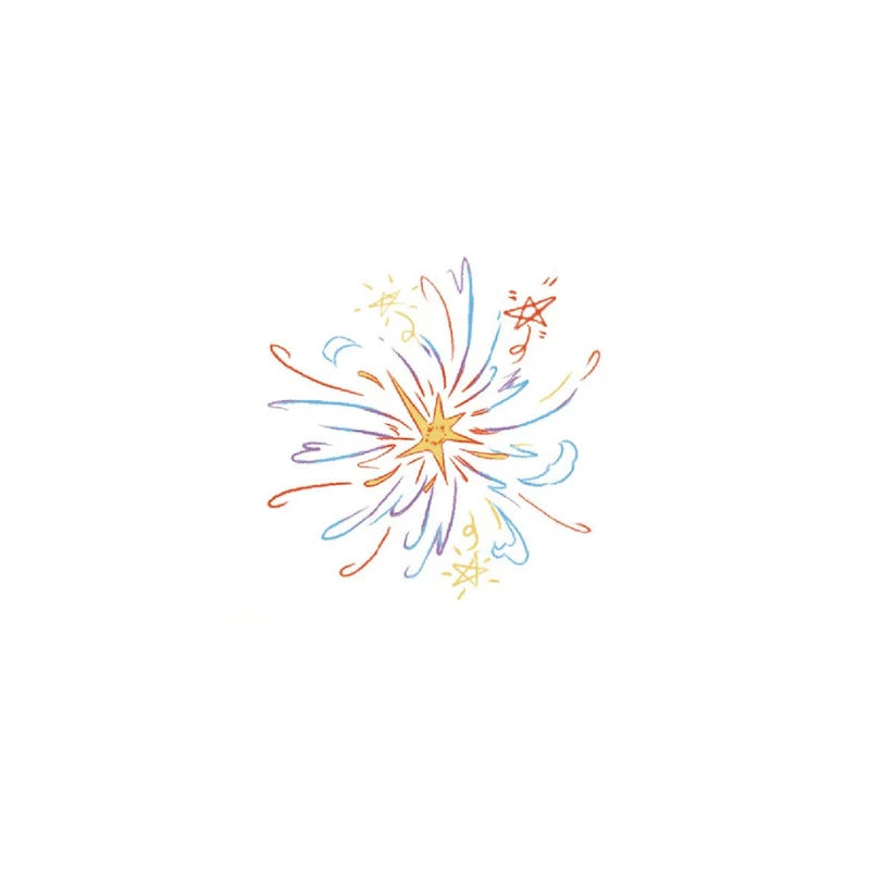 Twinkling Firework Tattoo