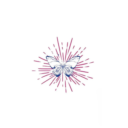 Tatouage de papillon brisé