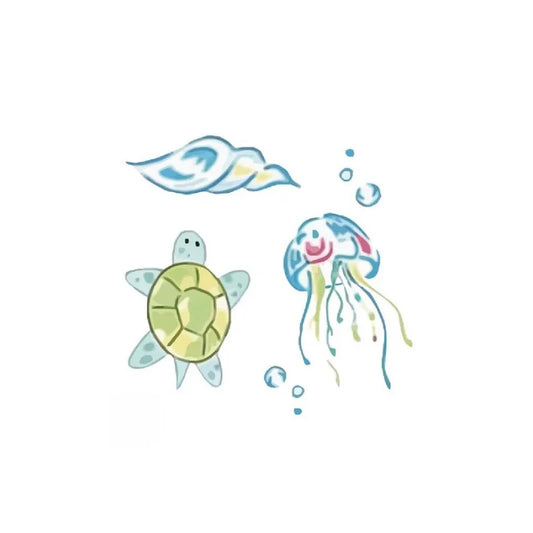 Tatouage de tortue émeraude