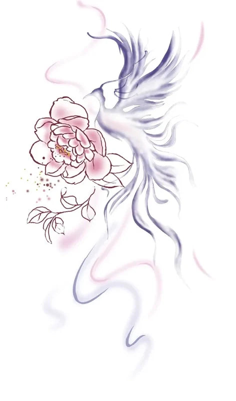 Flower Glowmist Tattoo