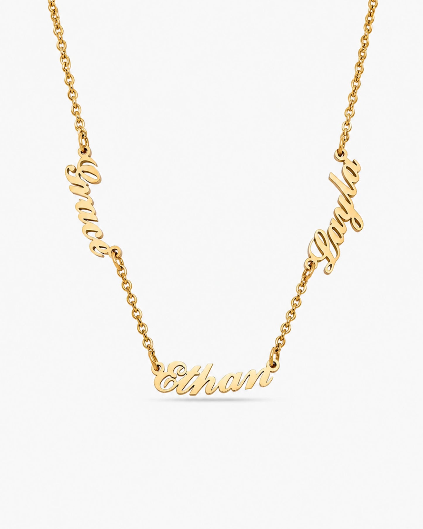 Multiple Name Necklace