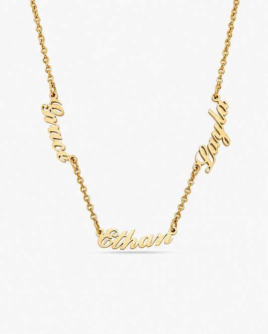 Multiple Name Necklace