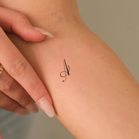 Letter Tattoo (A–Z)