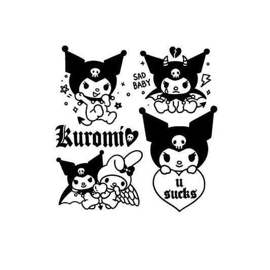 Kuromi Character Series Tattoo