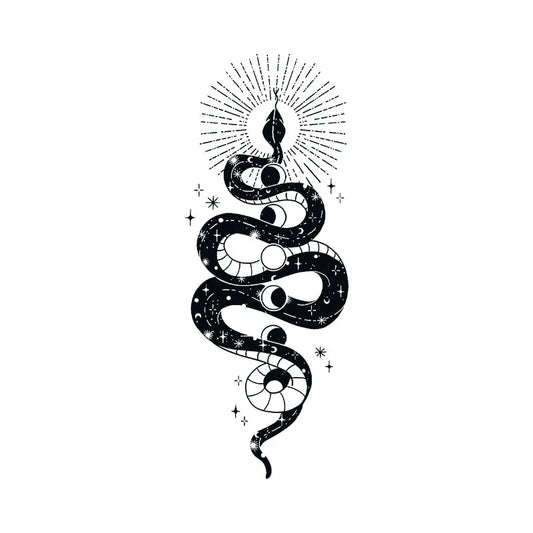 Snake Celestial Tattoo