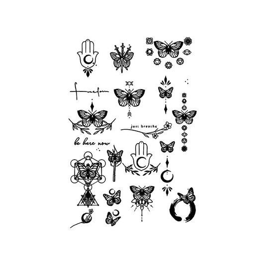 Butterfly Mandala Series Tattoo