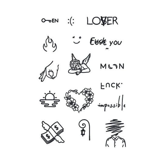 Tattoo Word Art Series Tattoo