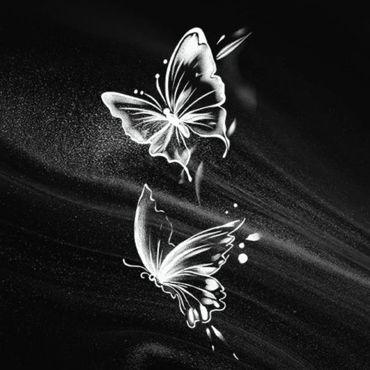 Butterfly Duo Tattoo
