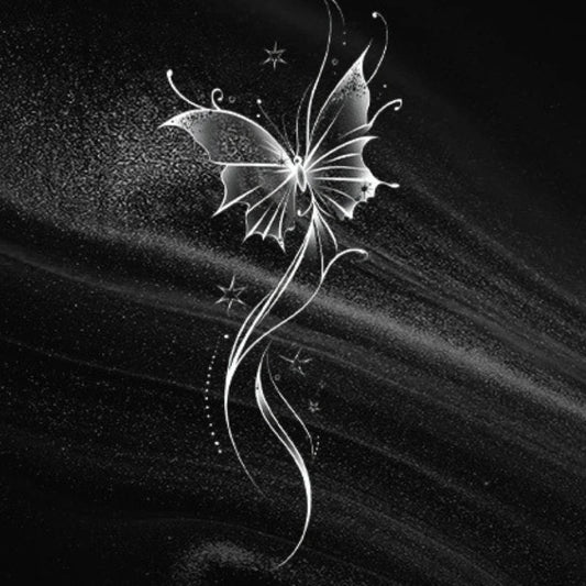Butterfly Swirl Tattoo