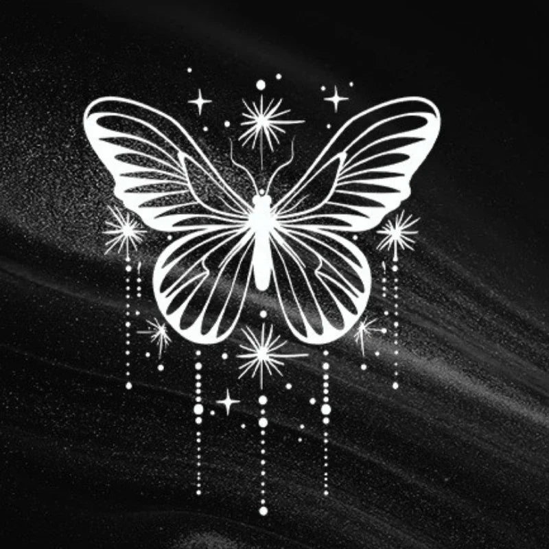 Butterfly Starfall Tattoo