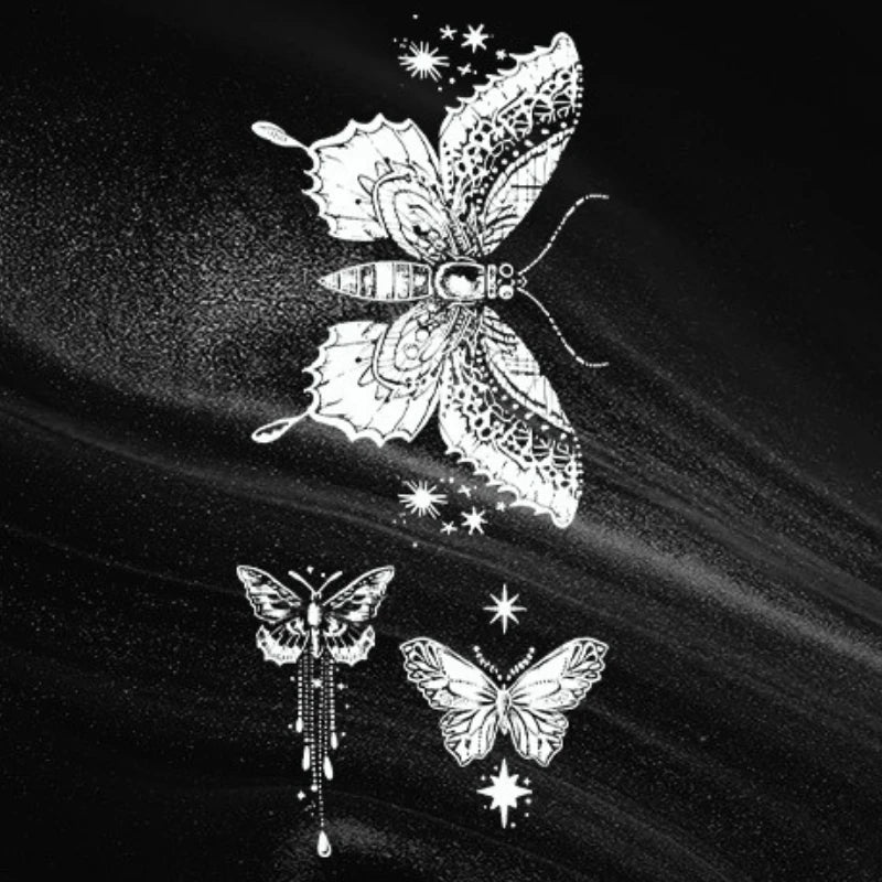 Butterfly Galaxy Tattoo