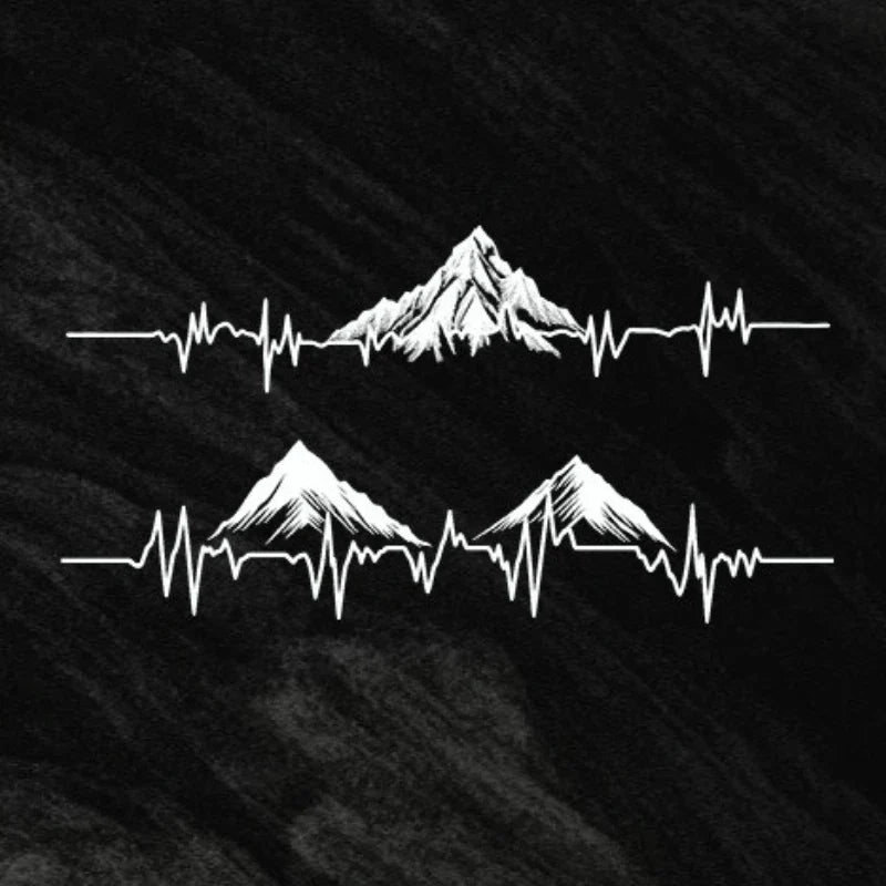 Mountain Pulse Tattoo