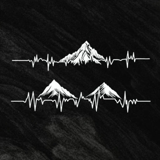 Mountain Pulse Tattoo