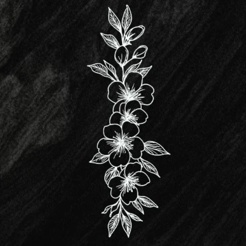 Flower Vine Tattoo