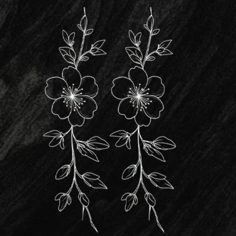 Floral Vine Tattoo