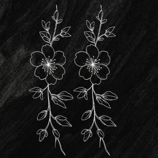 Floral Vine Tattoo