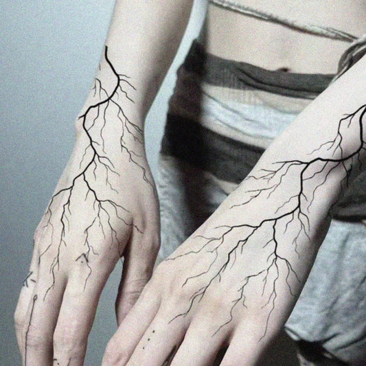 Black Veins Tattoo