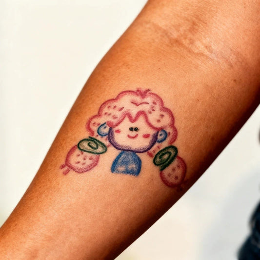 Blissful Child Tattoo