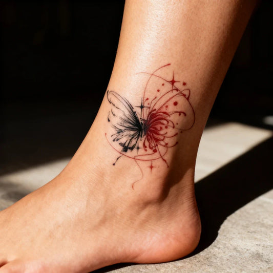 Breeze Butterfly Tattoo
