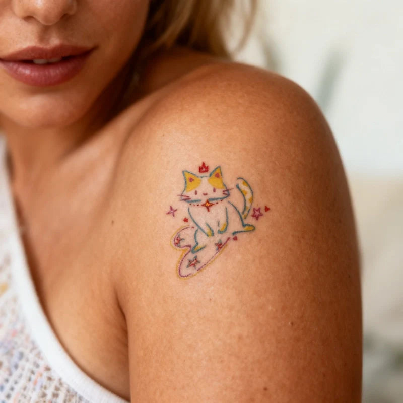 Breezy Kitten Tattoo
