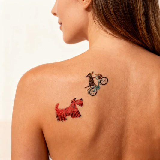 Breezy Puppy Tattoo