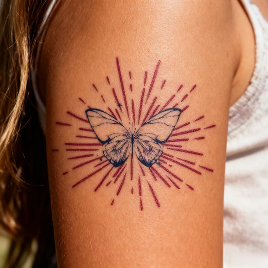 Broken Butterfly Tattoo