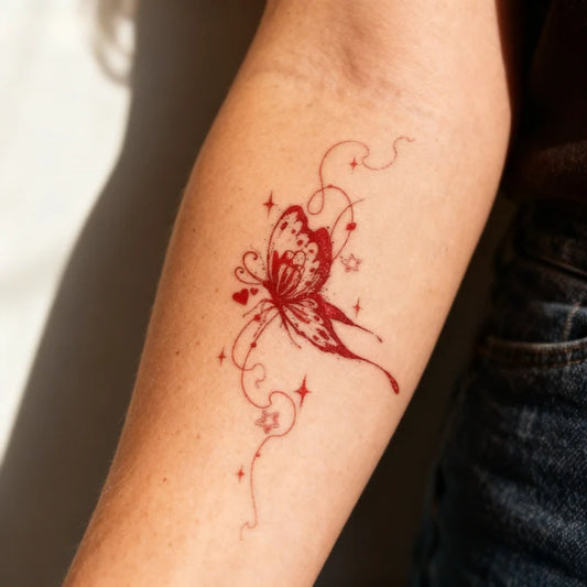 Butterfly Aurora Tattoo
