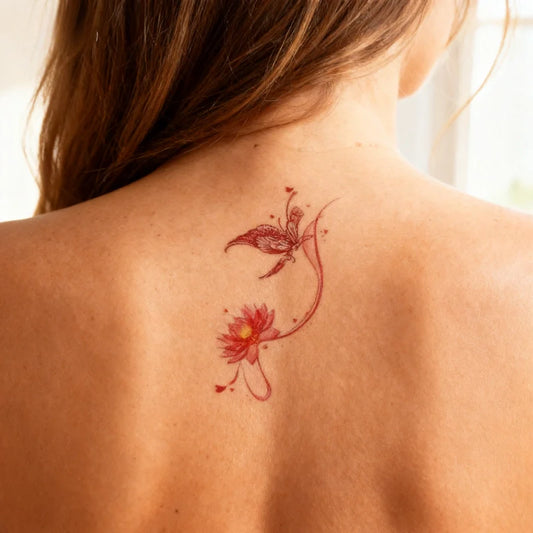 Butterfly Bloom Tattoo
