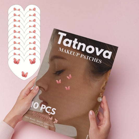 Butterfly Face Tattoo