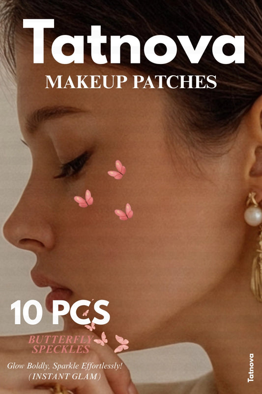Butterfly Face Tattoo