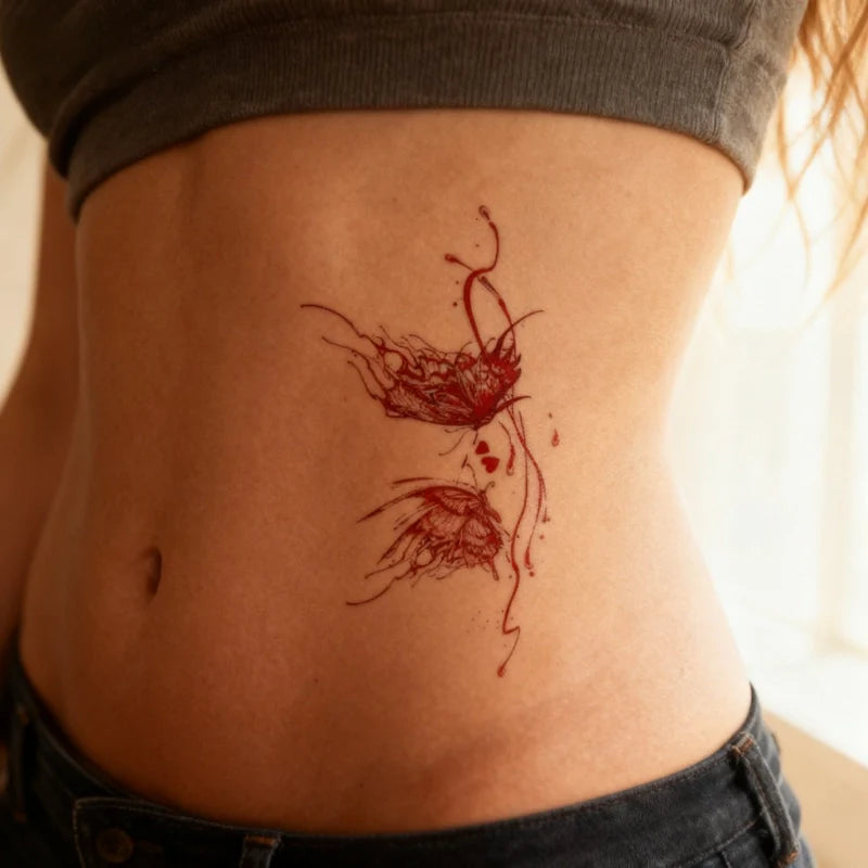 Butterfly Mirage Tattoo
