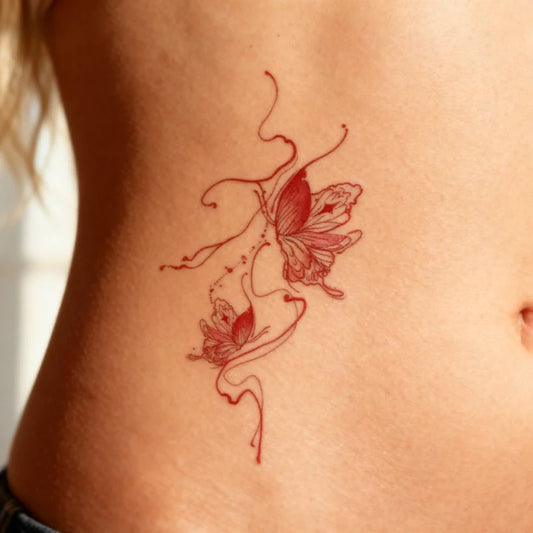 Butterfly Prism Tattoo