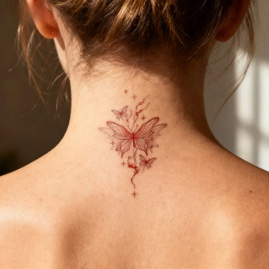 Butterfly Tapestry Tattoo