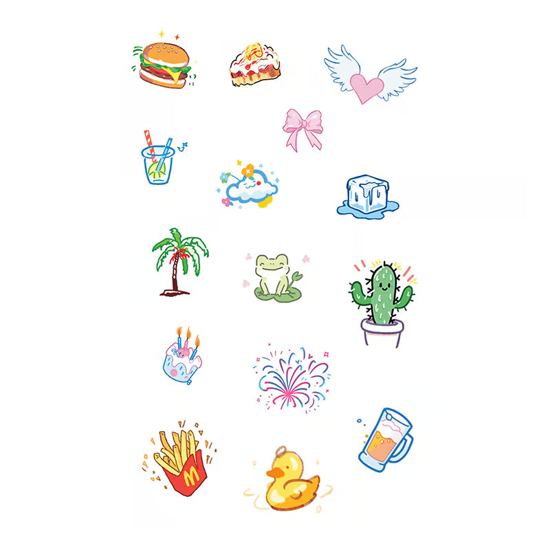 Fun Food Series Tattoo