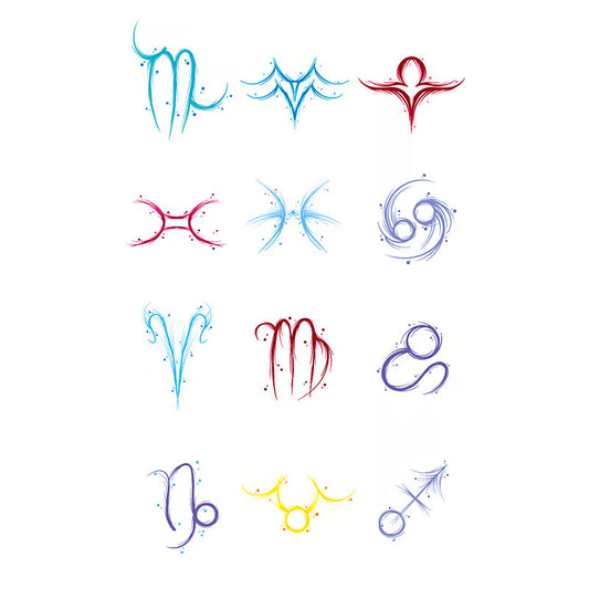 Zodiac Symbols Tattoo