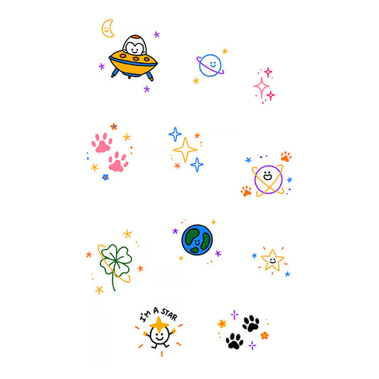 Cosmic Fun Series Tattoo