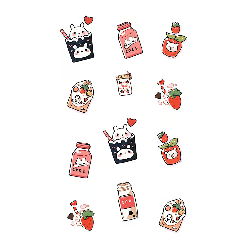 Cute Food Series Tattoo