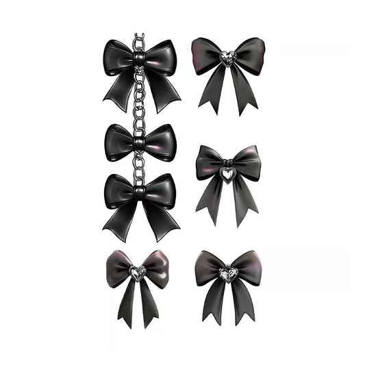 Black Bow Series Tattoo