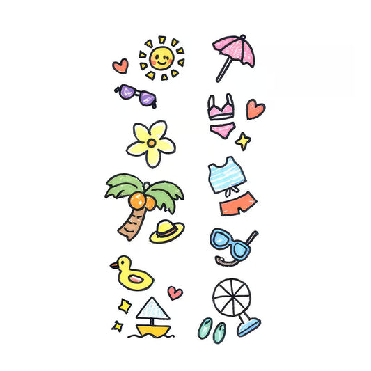 Summer Vibes Series Tattoo