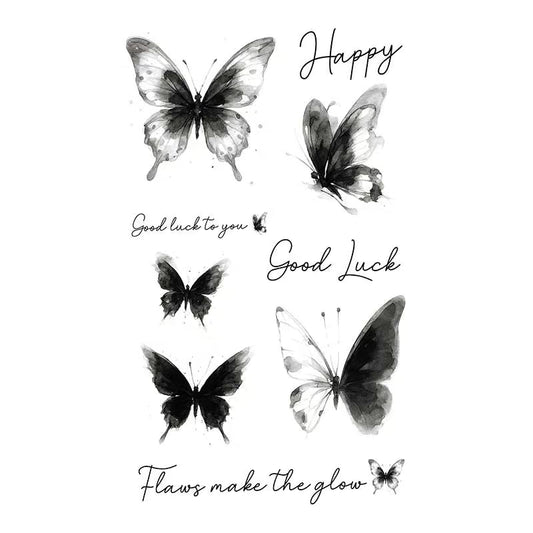 Butterfly Quote Series Tattoo